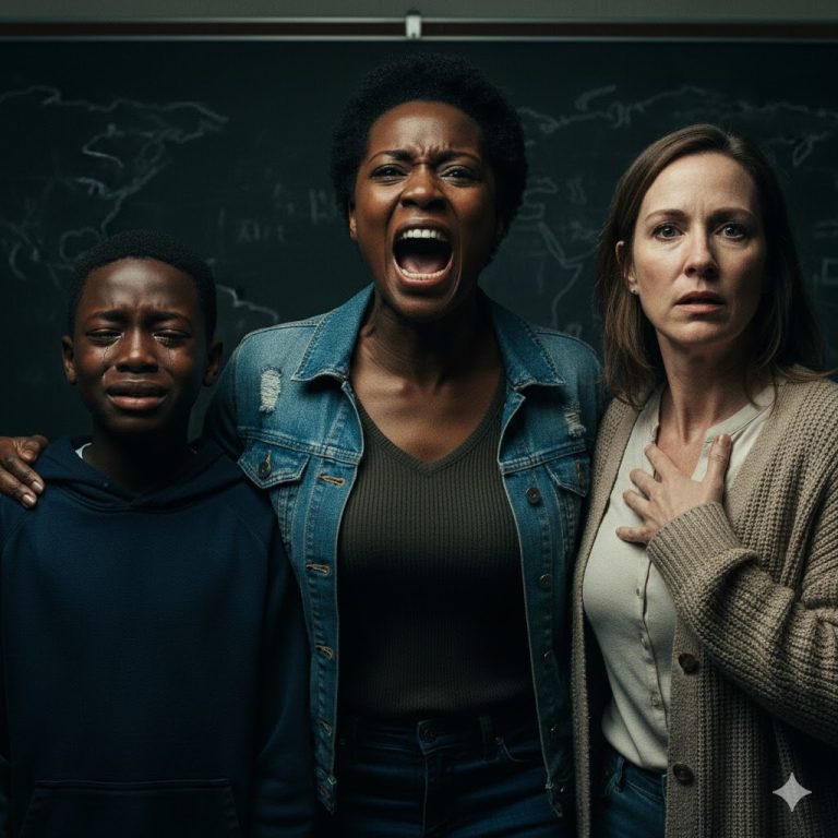 Una maestra le afeitó la cabeza a una estudiante afroamericana en la escuela y luego se arrepintió cuando llegó su madre…