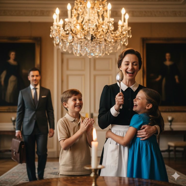 El millonario llegó a casa temprano — Lo que vio que su ama de llaves hacía con sus hijos lo hizo llorar… El día comenzó como cualquier otro para Adrián Cole, un millonario conocido por su imperio de inversiones inmobiliarias y desarrollos de lujo.