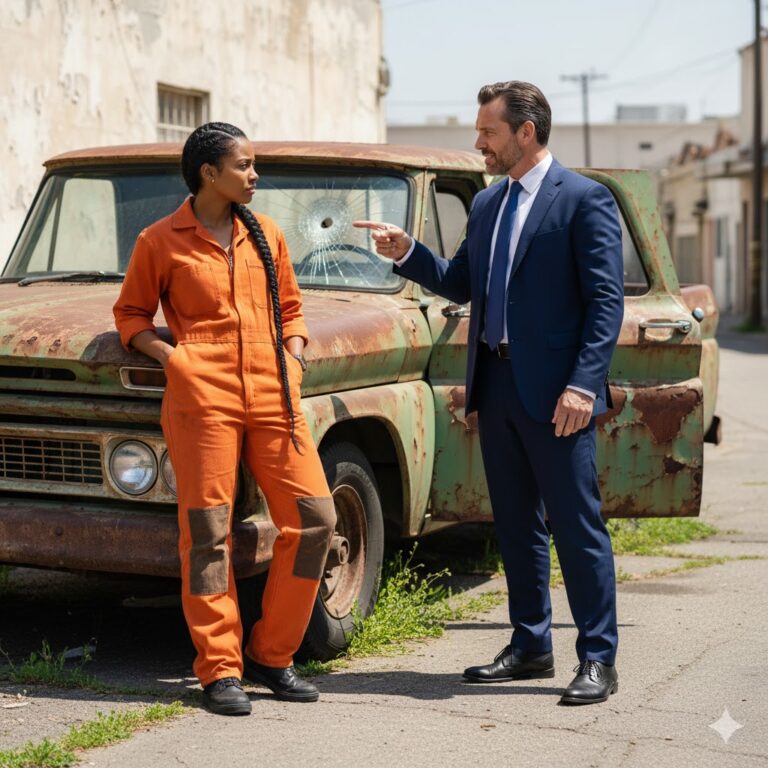 “¡ESA CAMIONETA NO VALE NI UN PESO!” — GRITÓ EL MILLONARIO… HASTA QUE LA MECÁNICA LA VOLVIÓ UNA JOYA