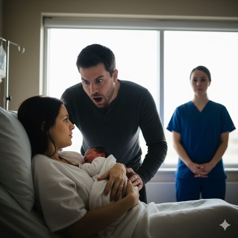 Un hombre blanco se divorció de su esposa por dar a luz a un niño negro… diez años después, descubrió una verdad impactante.