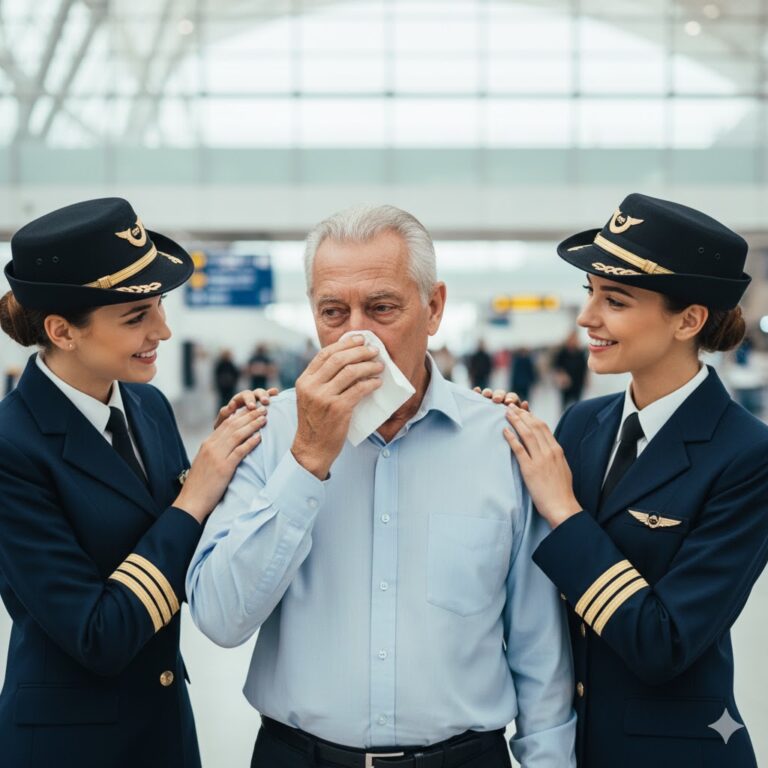 El padre viudo que lo vendió todo para educar a sus hijas: 20 años después, regresaron vestidas de pilotos y lo llevaron a un lugar que jamás se atrevió a soñar.