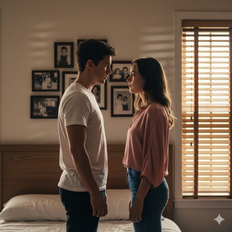 “Cuando fui a la casa de mi exesposa después de 5 años de divorcio, me sorprendí al ver la foto que tenía colgada en la pared. Hice algo inmoral…”