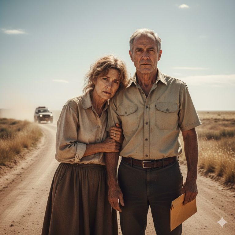 Mis hijos nos abandonaron en la carretera desierta… sin imaginar el secreto que guardaba…