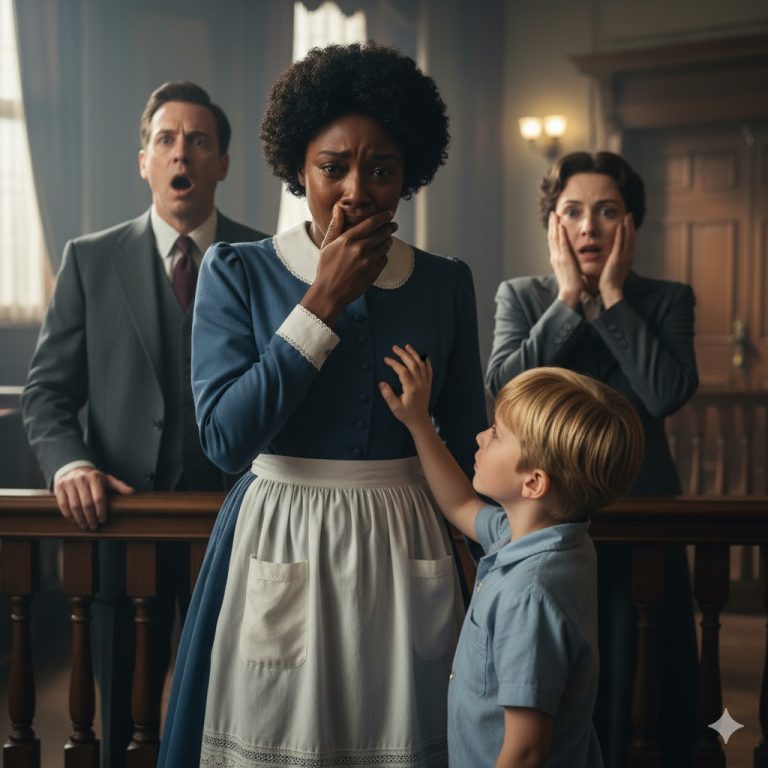 La sirvienta acusada por un millonario fue a juicio sin abogado, hasta que su hijo reveló la verdad