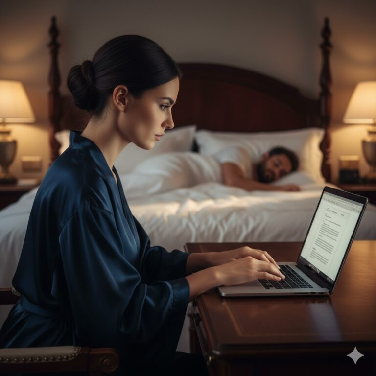 Descubrí que mi esposo estaba preparando un divorcio… así que una semana después moví mi fortuna de 400 millones de dólares.