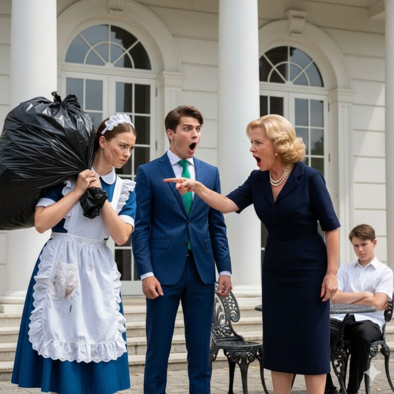 Millonario descubre a su novia humillando a la sirvienta… ¡lo que hizo dejó a todos helados!… Millonario sorprende a su novia humillando a la sirvienta y estalla furioso.