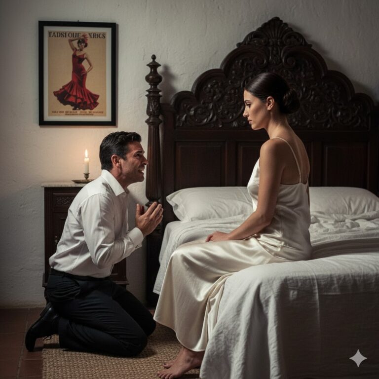 La noche de bodas, mi esposa se negó a consumar el matrimonio. Sospechando algo, levanté la manta… y lo que vi me hizo caer de rodillas, temblando de miedo y dolor.