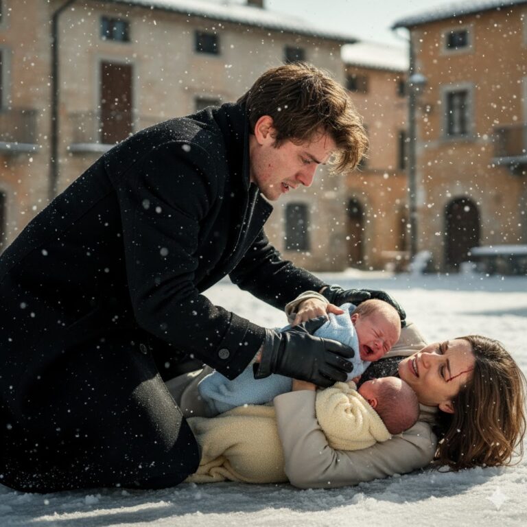 Un joven multimillonario rescata a una niña inconsciente que abrazaba a sus gemelos en un parque helado. Pero cuando ella despierta en su mansión, un secreto impactante cambia su vida para siempre.