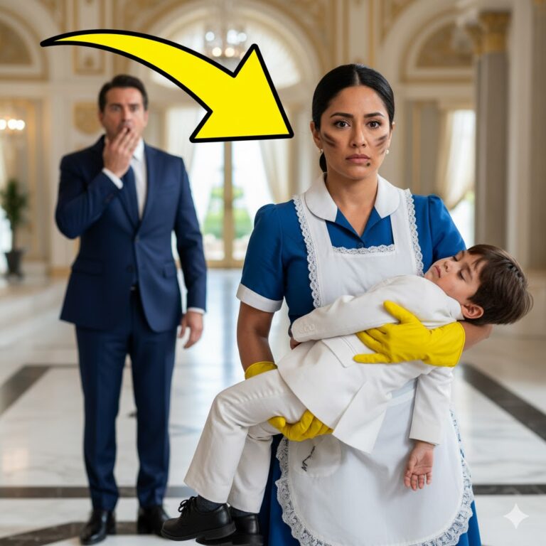 ¡EL HIJO DEL MILLONARIO ERA ENTERRADO VIVO… SOLO LA FAXINEIRA POBRE SE ATREVIÓ A EXCAVARLO!