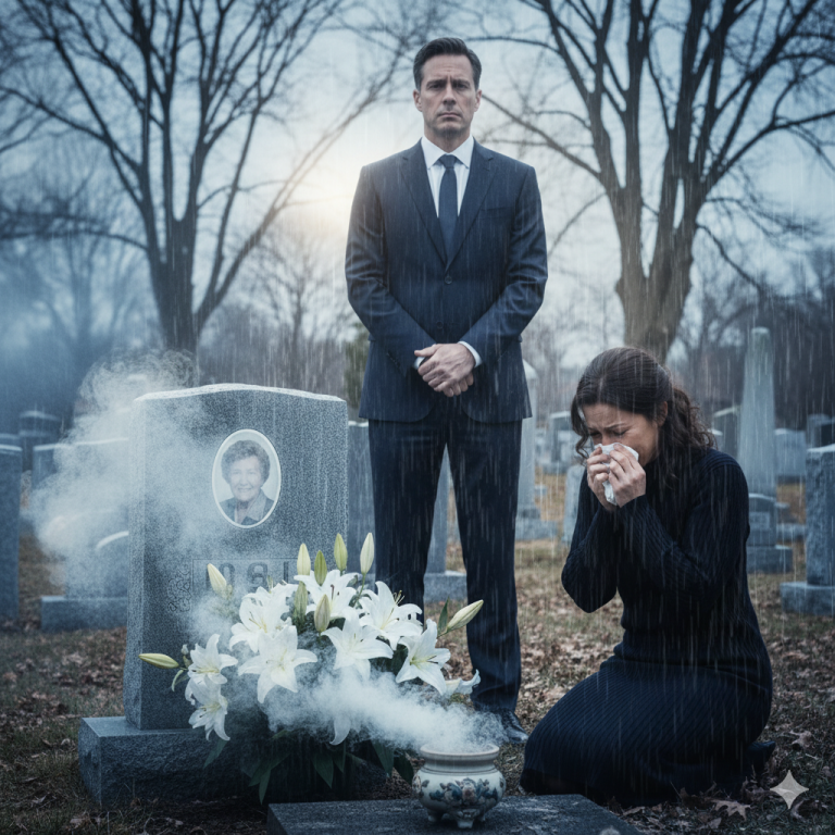 Un día antes de casarme con mi nueva esposa, fui a limpiar la tumba de mi difunta… En ese momento alguien apareció, y mi vida cambió para siempre…