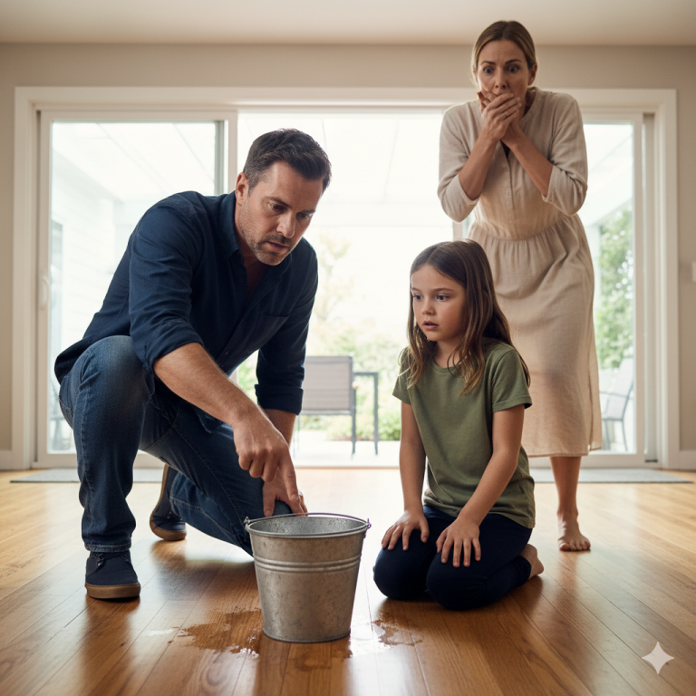 «Volví a casa antes de lo esperado y encontré a mi marido encima de mi hija de 9 años… Le gritaba, le señalaba con el dedo en la cara y la obligaba a limpiar el suelo de rodillas. Me quedé helada del horror…»
