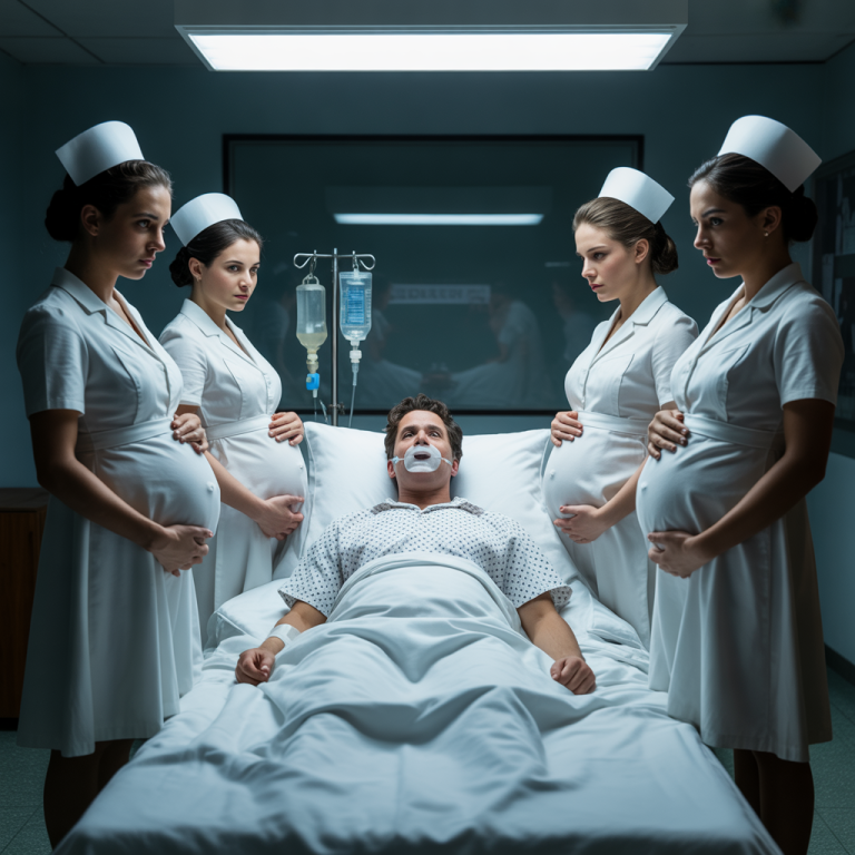 Enfermeras empiezan a EMBARAZARSE al cuidar a un paciente en coma. Pero cuando se nota un detalle…