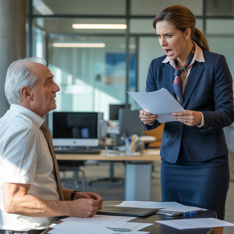 La gerente humilló a un anciano en el banco… y horas más tarde perdió un contrato multimillonario