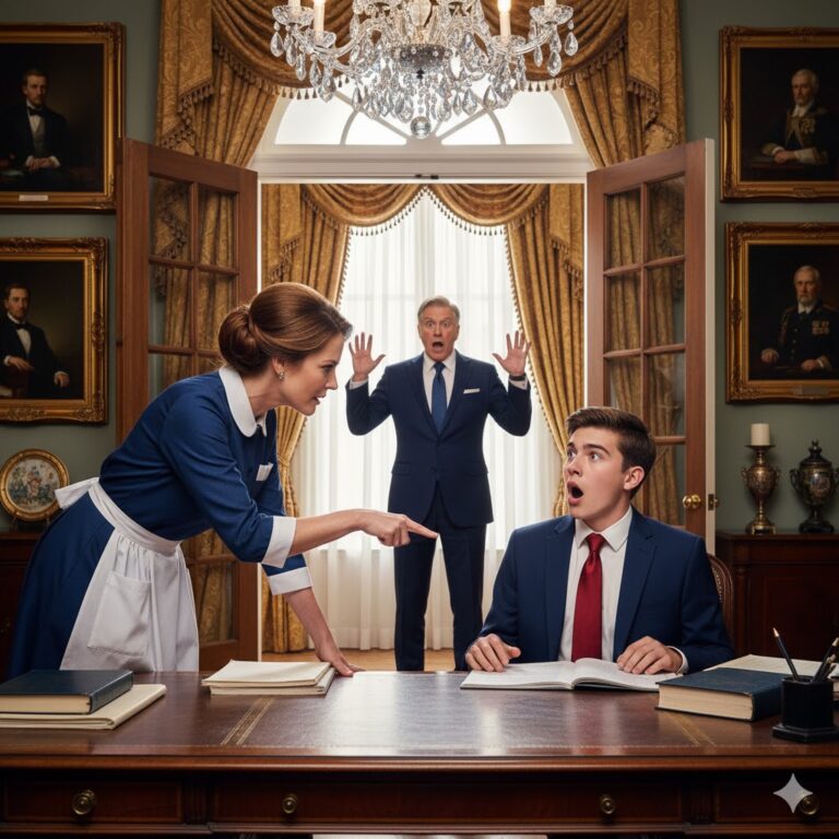 El HIJO del MILLONARIO reprobaba siempre… hasta que la EMPLEADA reveló un TALENTO INCREÍBLE