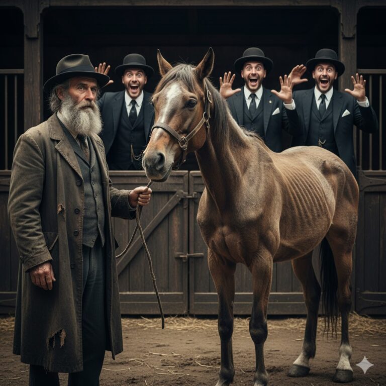 “Un millonario se burló de un mendigo, pero el destino le dio una lección que nunca olvidará.”
