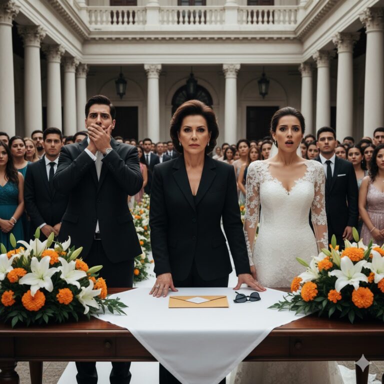 “Estás ciega, ¡déjame a tu marido!” dijo mi hermana el día de su boda, donde mi esposo era el novio. Su burla duró hasta que lentamente me quité mis gafas negras. El secreto que revelé hizo que todos palidecieran.