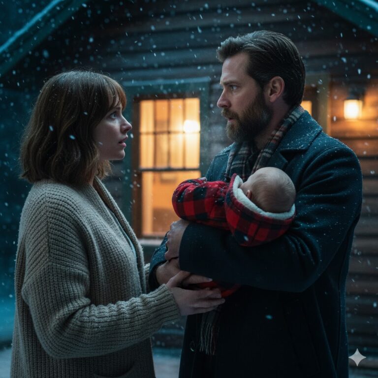 UNA JOVEN HUMILDE LE DIO REFUGIO A UN HOMBRE Y A SU HIJO…