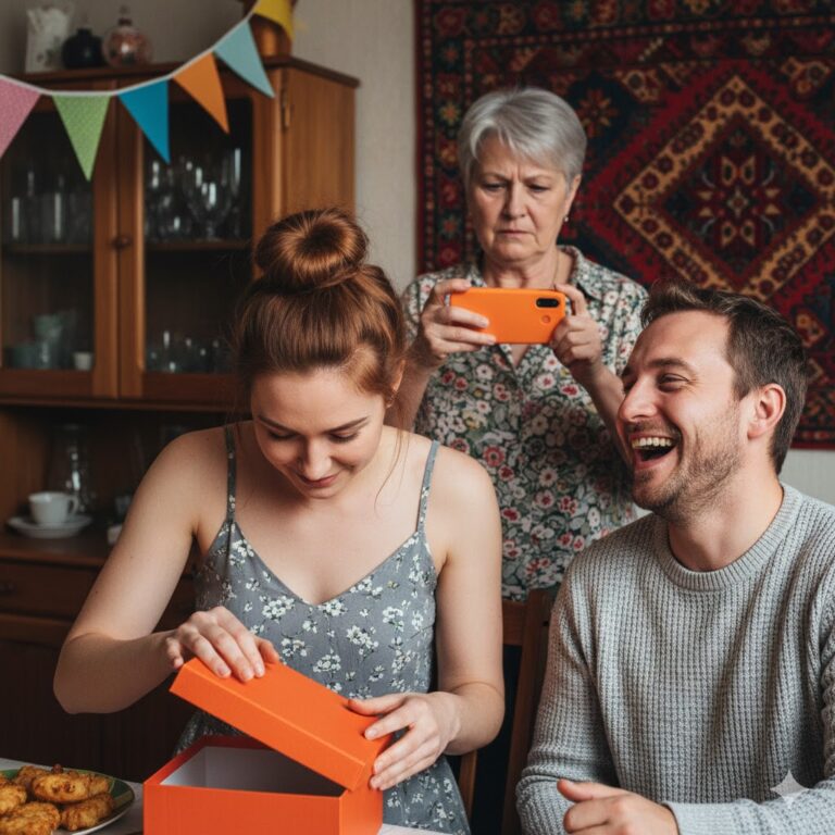 En mi cumpleaños, mi marido me regaló una caja vacía de un teléfono, mientras que mi suegra grababa mi reacción con su flamante iPhone: a mi marido le parecía gracioso…