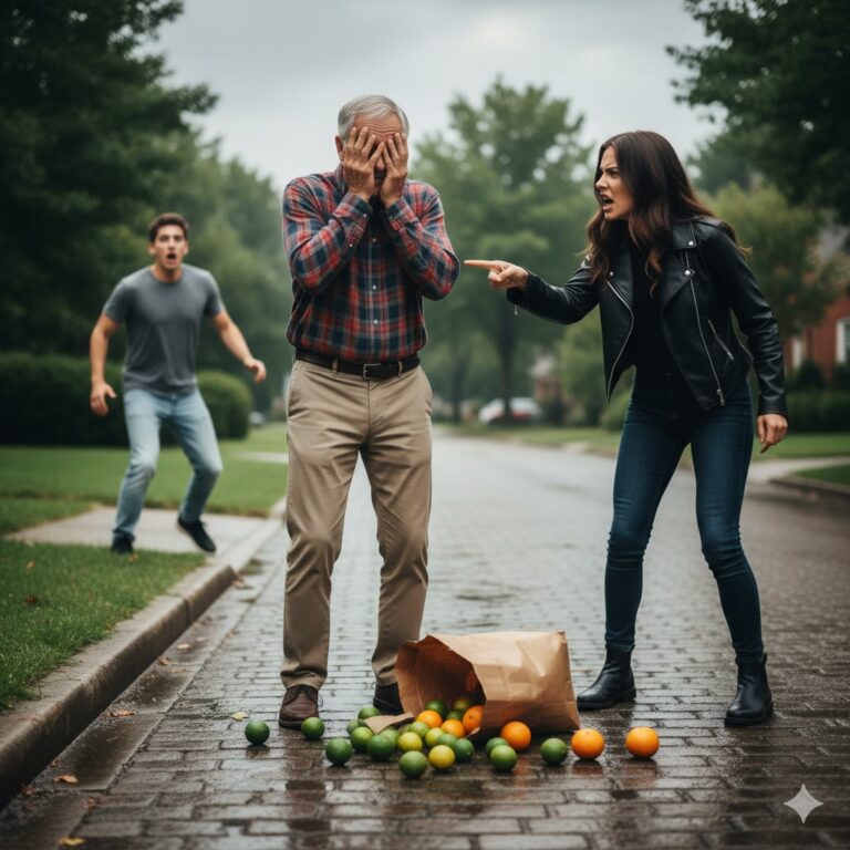 Mi nuera me dio una bofetada y me exigió las llaves de la casa y me dijo que desapareciera. Inesperadamente, mi hijo vino y vio…