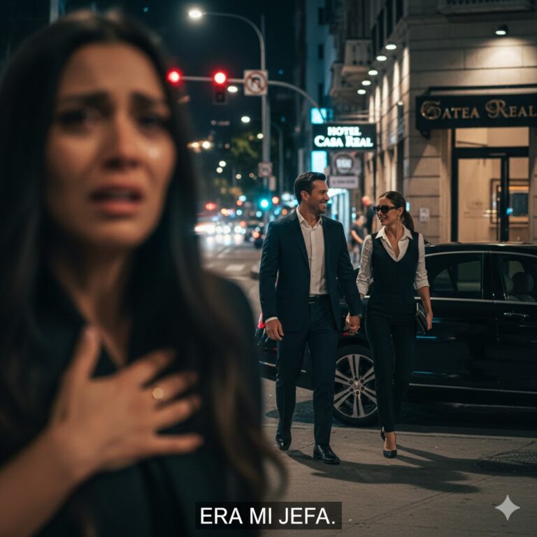 La noche en que descubrí que mi jefa era la amante de mi esposo