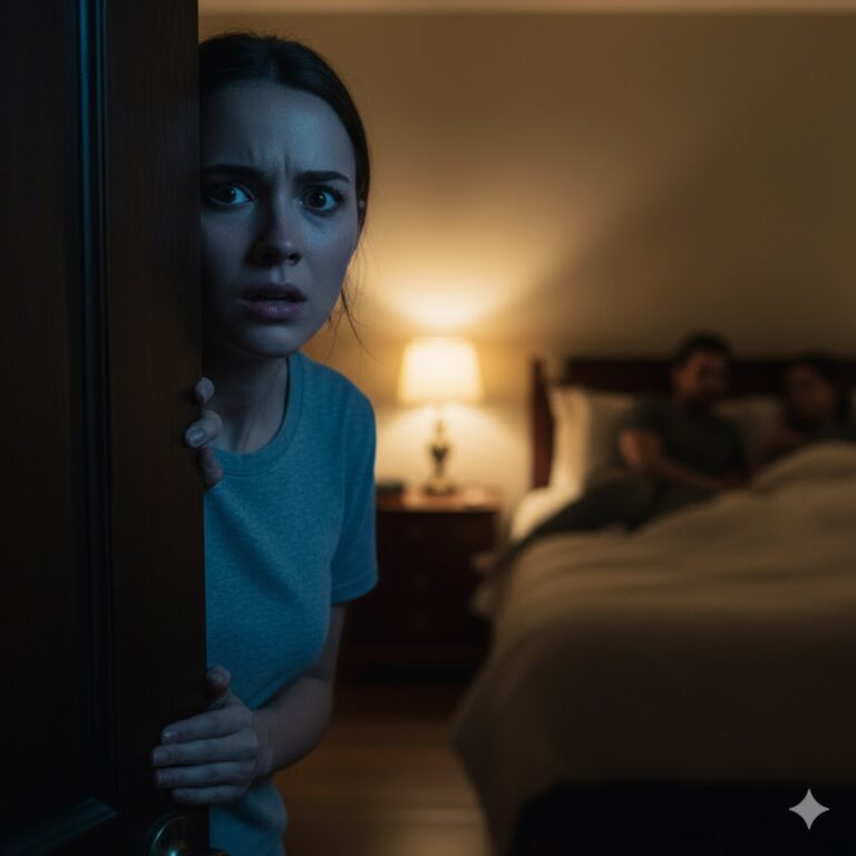 Casados por un año, su esposo dormía cada noche en la habitación de su madre. Una noche, ella miró por la puerta… y descubrió una verdad impactante.