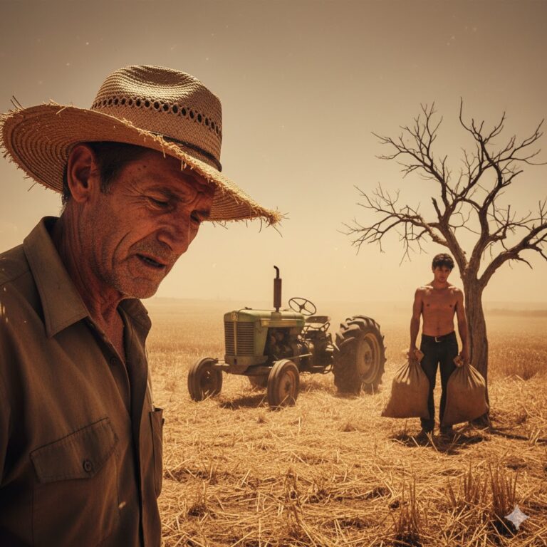 El Mendigo y el Tractor “Si arreglo el tractor ¿me daria trabajo?” Dijo el mendigo al hacendado, y al día siguiente…