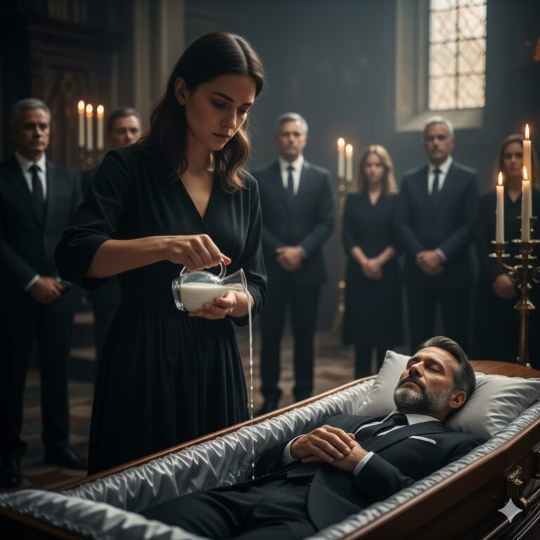 Un esposo intentó engañar a su esposa fingiendo su muerte, hasta que la sorprendente respuesta de ella lo cambió todo.