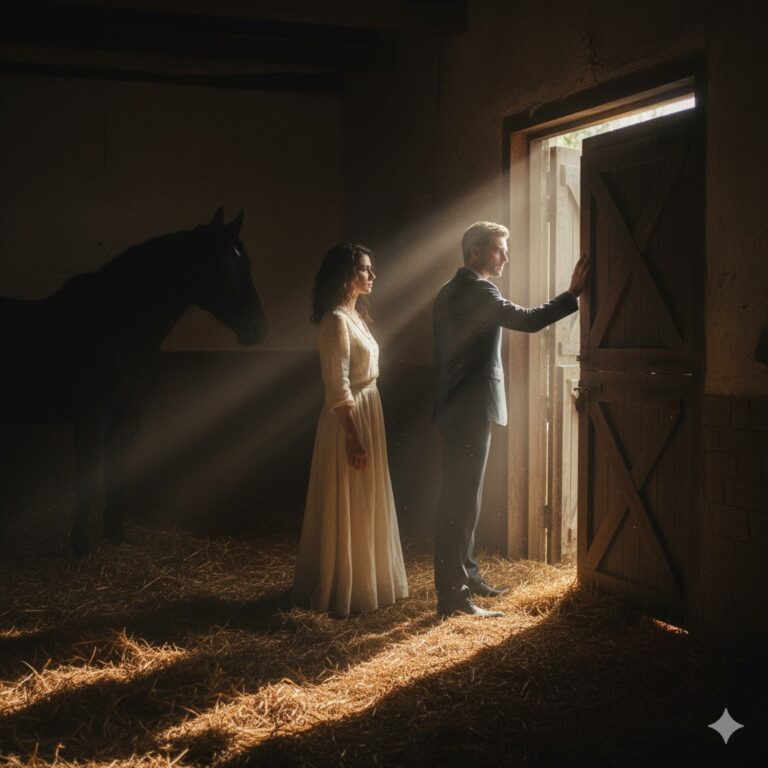 “Él tenía 70, yo 40… y aquella noche, el silencio del establo lo cambió todo.”