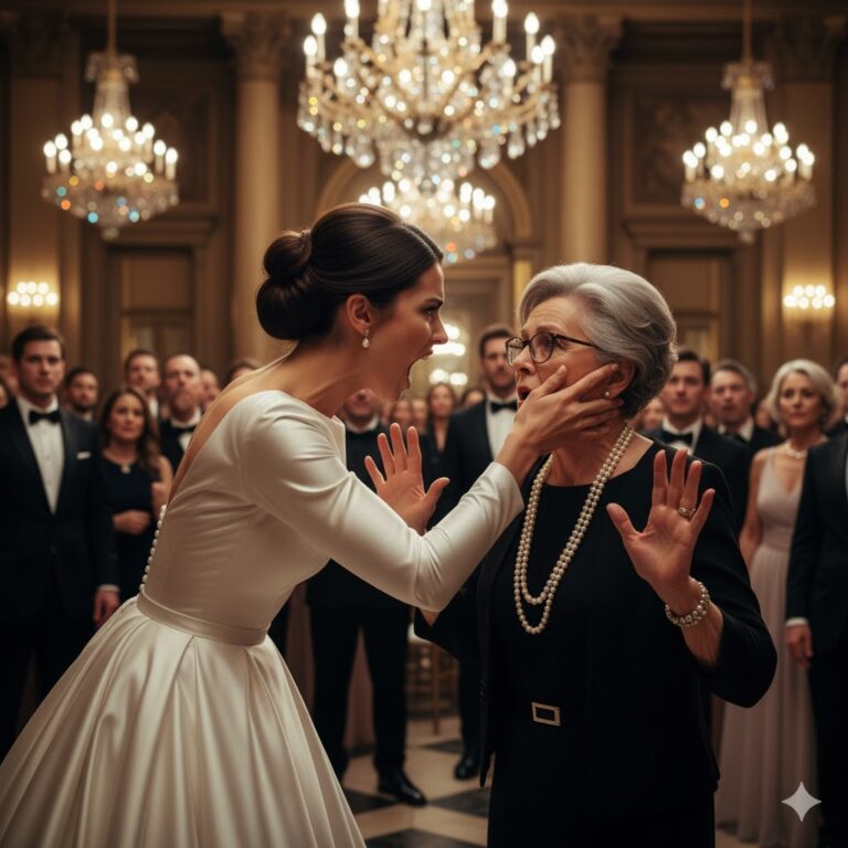 «Las gafas se hicieron añicos en medio de la elegante fiesta, y el silencio que siguió me hizo entender que esa noche, todo iba a cambiar.»