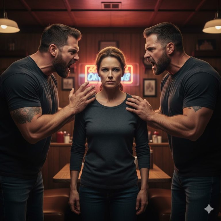 Pandilla Ataca a Mujer Negra en su Restaurante de Carretera, Sin Saber que Era una Exmarine…