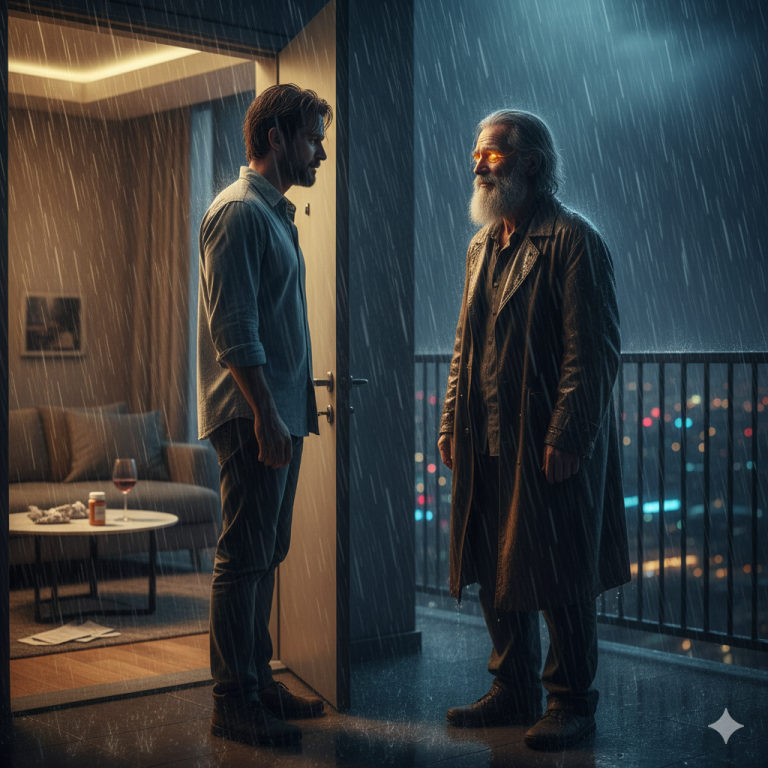 A Veces, Dios Llega Disfrazado de Desconocido”