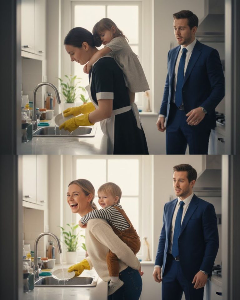 MILLONARIO LLEGA MÁS TEMPRANO A CASA… Y CASI SE DESMAYA CON LO QUE VE