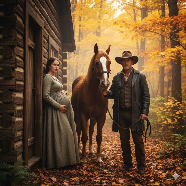 Un hombre virgen e infértil de las montañas heredó una cabaña por 1 dólar: encontró a una adolescente embarazada viviendo dentro…