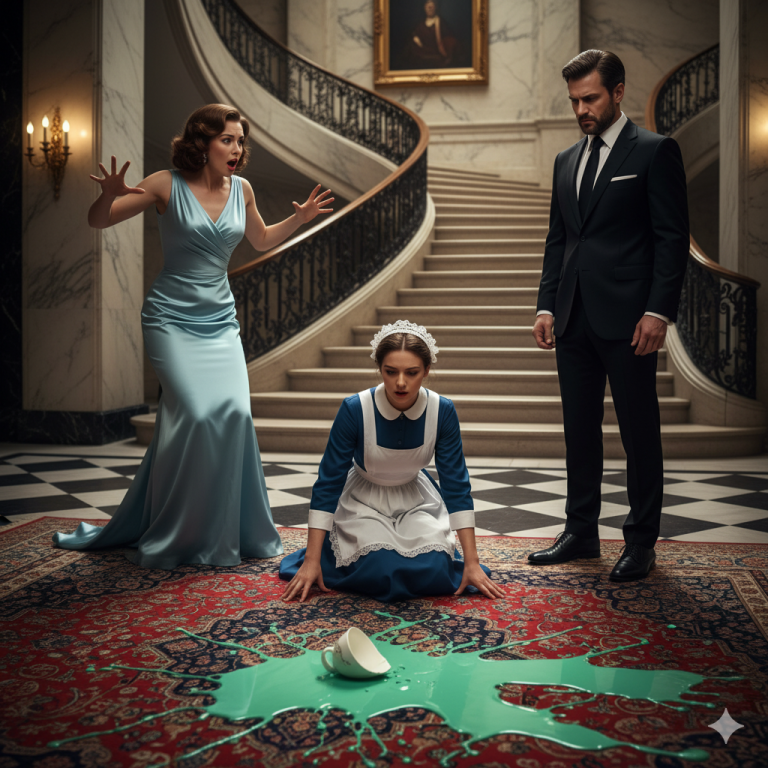 Ninguna criada sobrevivió con la nueva esposa del multimillonario, hasta que una nueva criada hizo lo imposible