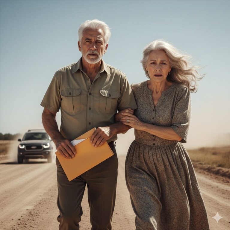 Mis propios hijos, los mismos por los que trabajamos toda la vida, nos dejaron a morir en una carretera desierta. Mi esposo Manuel y yo quedamos allí bajo el sol implacable, viendo como el auto de lujo en el que se marchaban desaparecía en el horizonte.