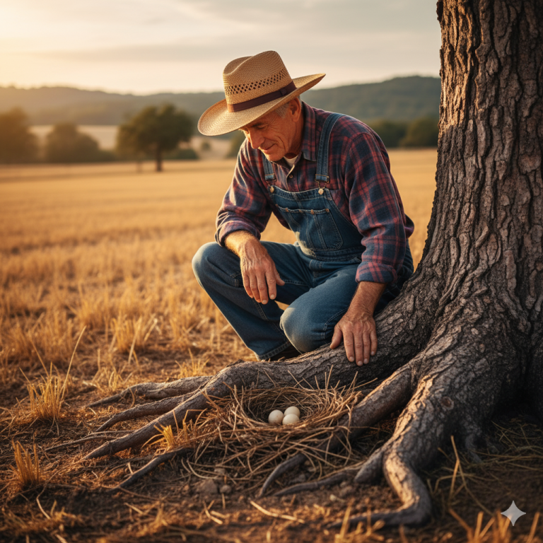 Un Pobre Campesino Halló Un Nido Extraño… Días Después, Cerró Su Rancho Para Siempre…