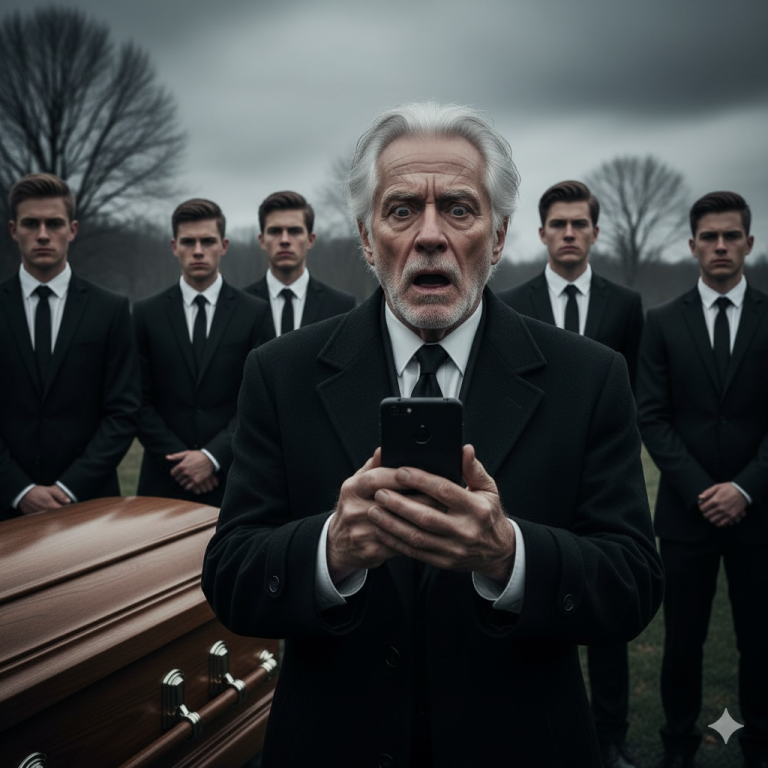 En el funeral de mi esposa recibí un mensaje: “¡Sigo viva, no confíes en nadie