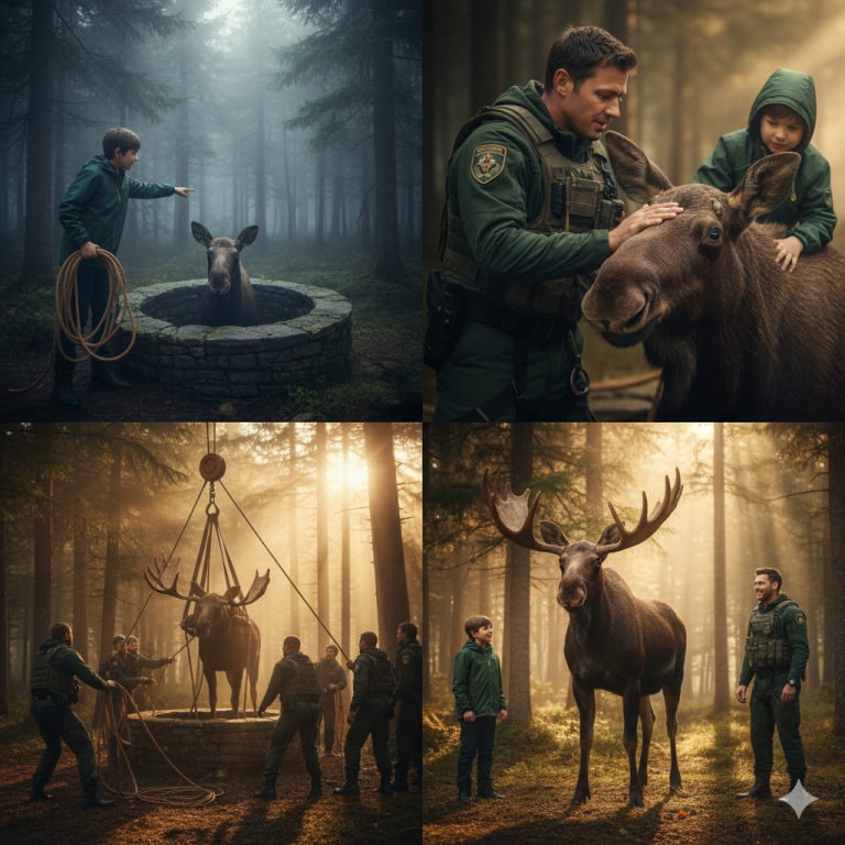 “El día que mi padre y yo salvamos a un gigante del bosque”