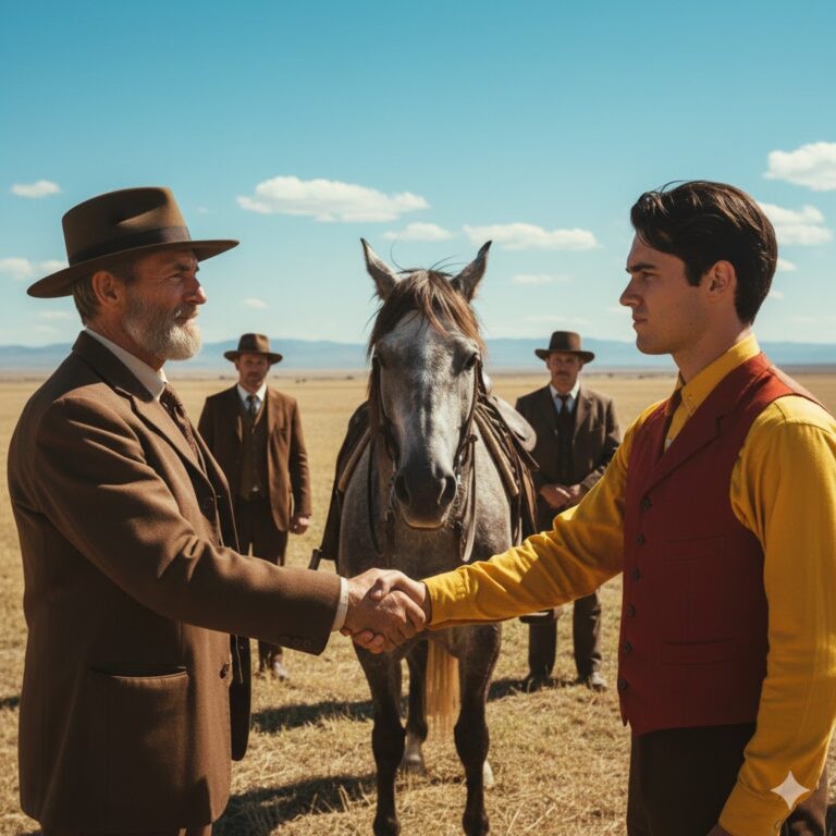 EL PATRÓN RICO LE DIO SU PEOR CABALLO AL JOVEN POBRE, PERO SE ARREPINTIÓ PARA SIEMPRE