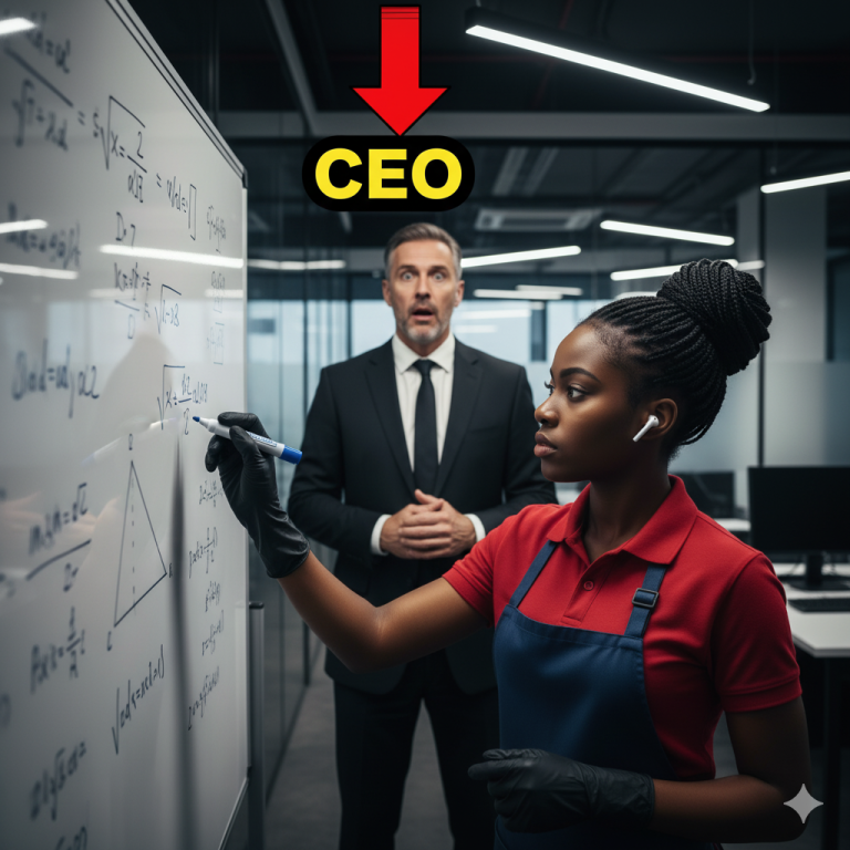 MADRE SOLTERA CONSERJE RESUELVE PROBLEMA DE $500M — LO QUE HIZO EL CEO DEJÓ A TODOS SIN PALABRAS