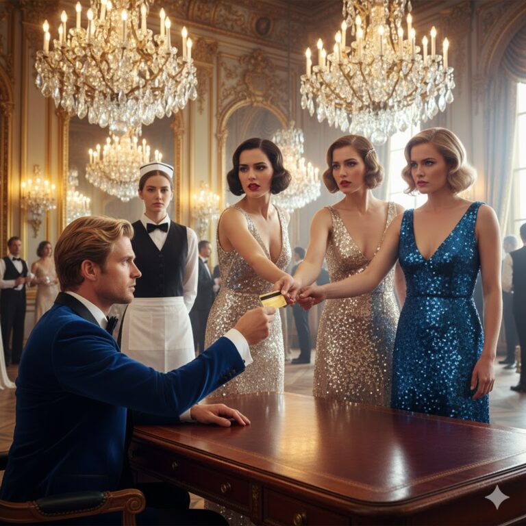 l multimillonario entrega 4 tarjetas negras para poner a prueba a 4 mujeres — lo que compra su empleada doméstica lo deja sin palabras…