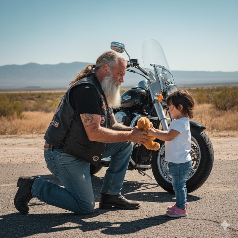Una niña tiró de mi chaleco en la gasolinera y me preguntó si podía ser su papá.