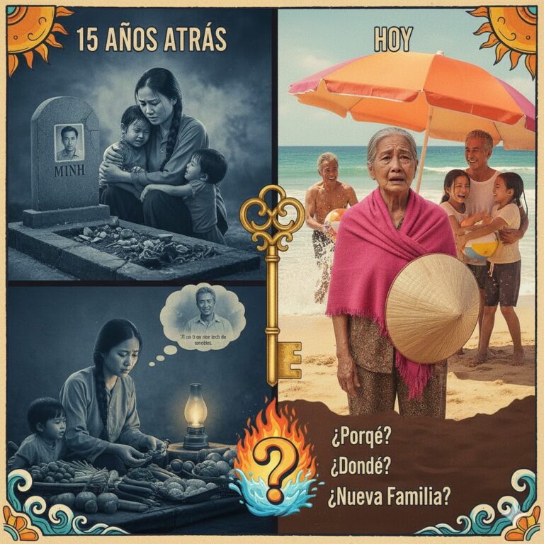 Quince años después de enterrarlo, lo vi caminar junto a otra mujer en la playa”