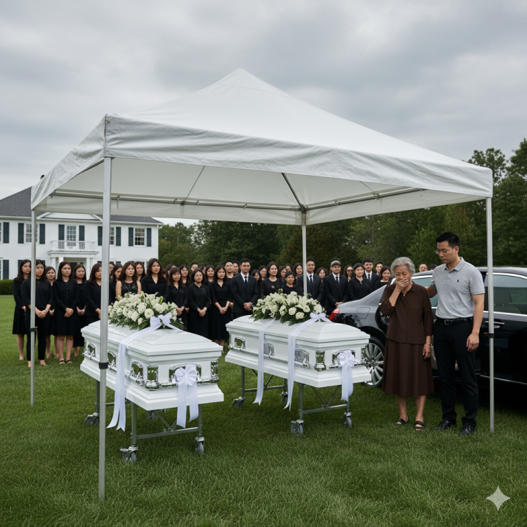 Cada noche, mi hija me llama desde allá, llorando y rogándome que la recoja. Por la mañana, mi esposo y yo vamos a buscarla para que se quede allí en cuarentena. Pero al llegar a la puerta de entrada, perdí el conocimiento al ver dos ataúdes en el patio, y me dolió la verdad.
