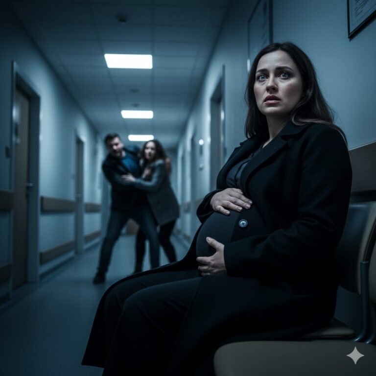 “Antes de que llegaran los invitados, mi esposo se burló cruelmente de mí y me llamó ‘cerda gorda’. No dije una sola palabra. Solo lo miré en silencio…