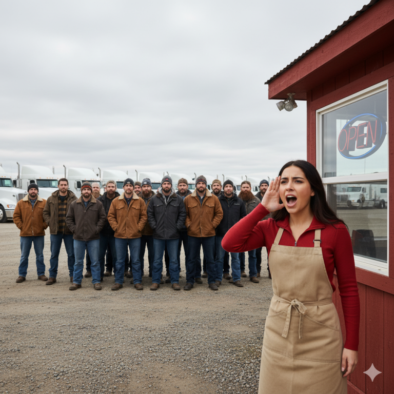 ¡Abrió su restaurante para 12 camioneros varados durante la tormenta de nieve! Pero lo que sucedió 48 horas después dejó a toda la ciudad llena de envidia