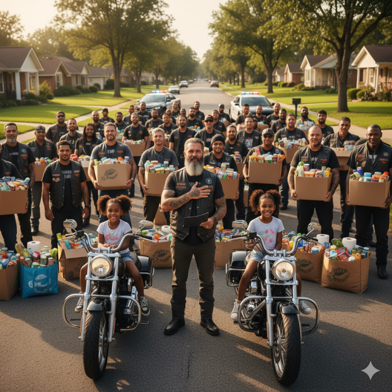 Un Acto de Bondad que Desafía Estereotipos: La Mujer que Conquistó a los Ángeles del Infierno
