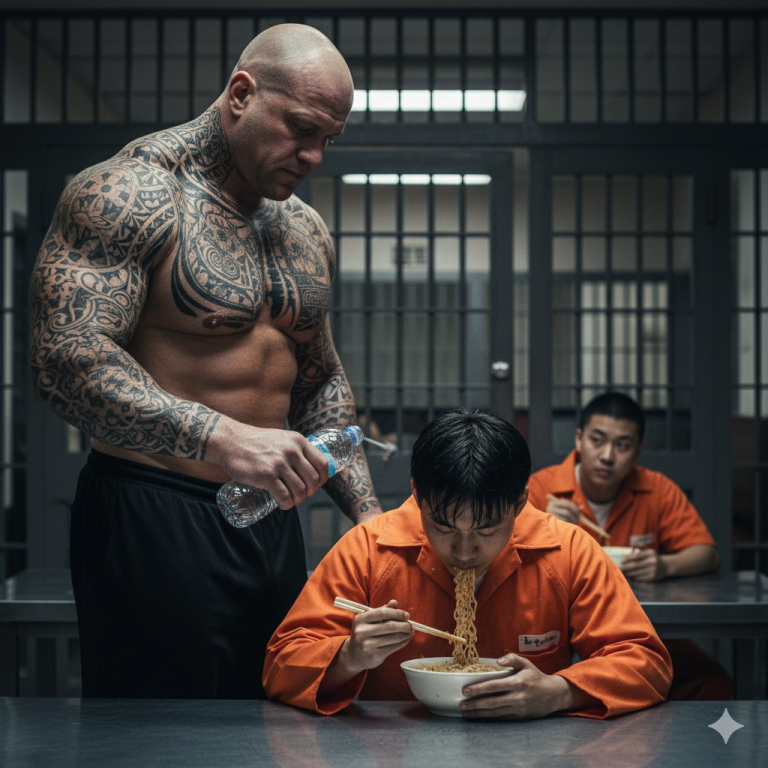 Matón De Prisión Humilla A Novato, Sin Saber Que Era Un Maestro De Kung Fu Que Los Destroza A Todos!