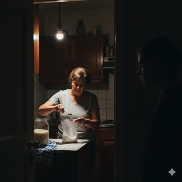 2005: Contraté a una empleada doméstica de 40 años, Doña Beatriz. Descubrí que ella tomaba en secreto un poco de arroz, aceite de cocina… pero decidí hacer la vista gorda porque no me parecía algo importante.