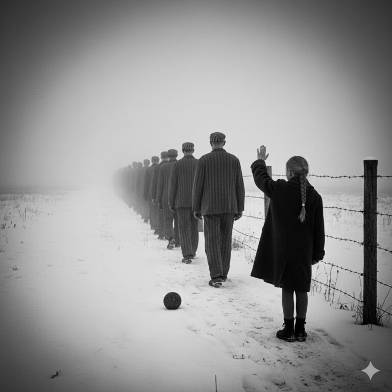 “La muchacha del manzano y el niño del campo de sombras”